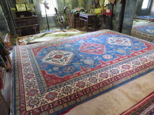 blue carpet & rugs